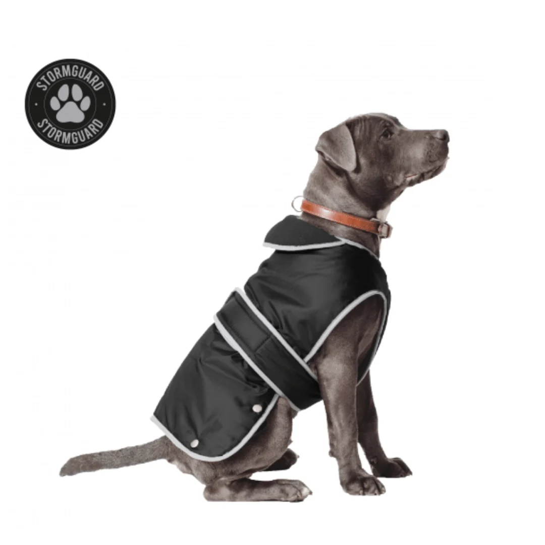 Ancol Stormguard Black Dog Coat - Image 3