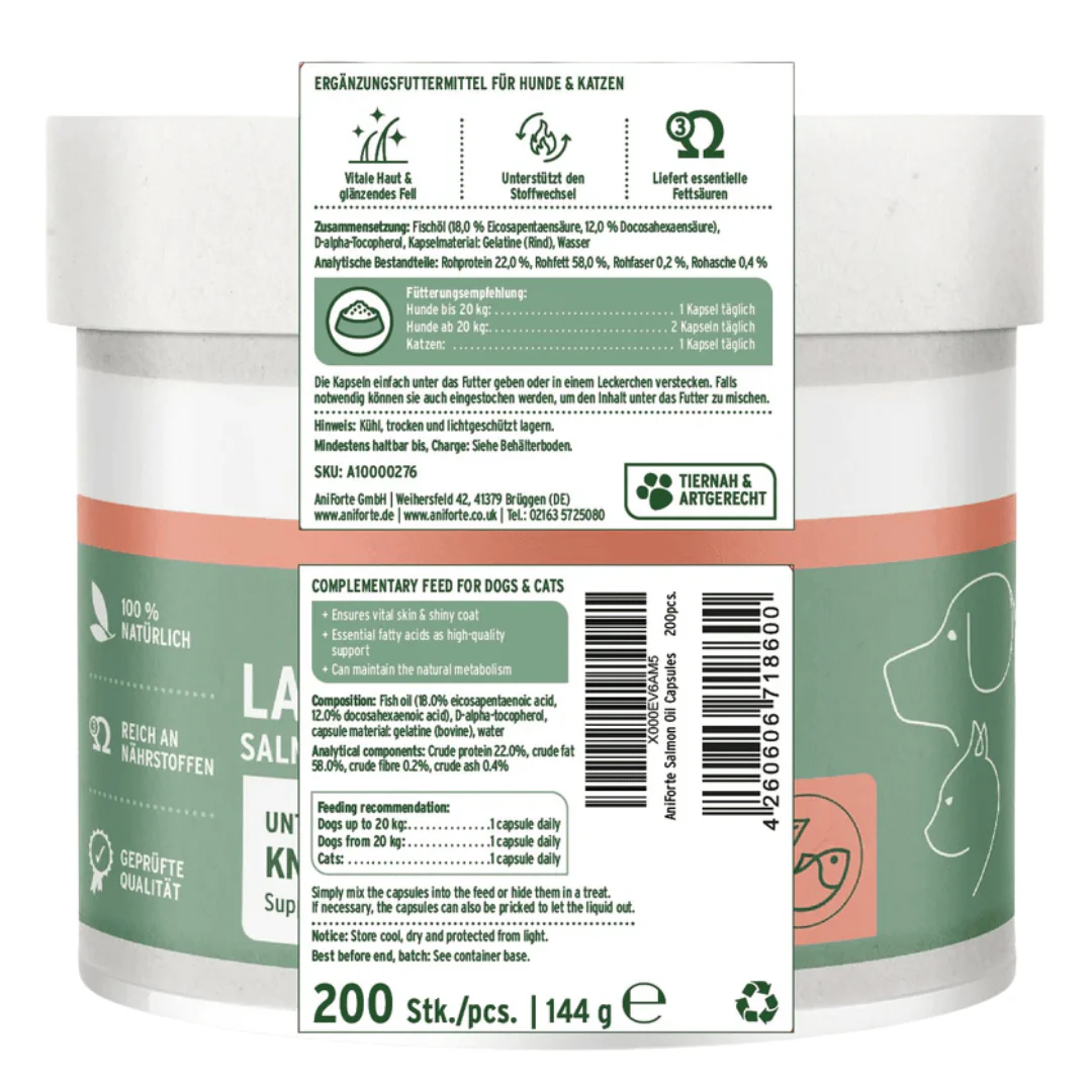 Aniforte Salmon Oil Capsules - Image 4