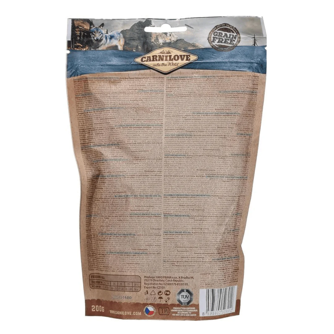 Carnilove Soft Snack Trout and Dill - Image 4