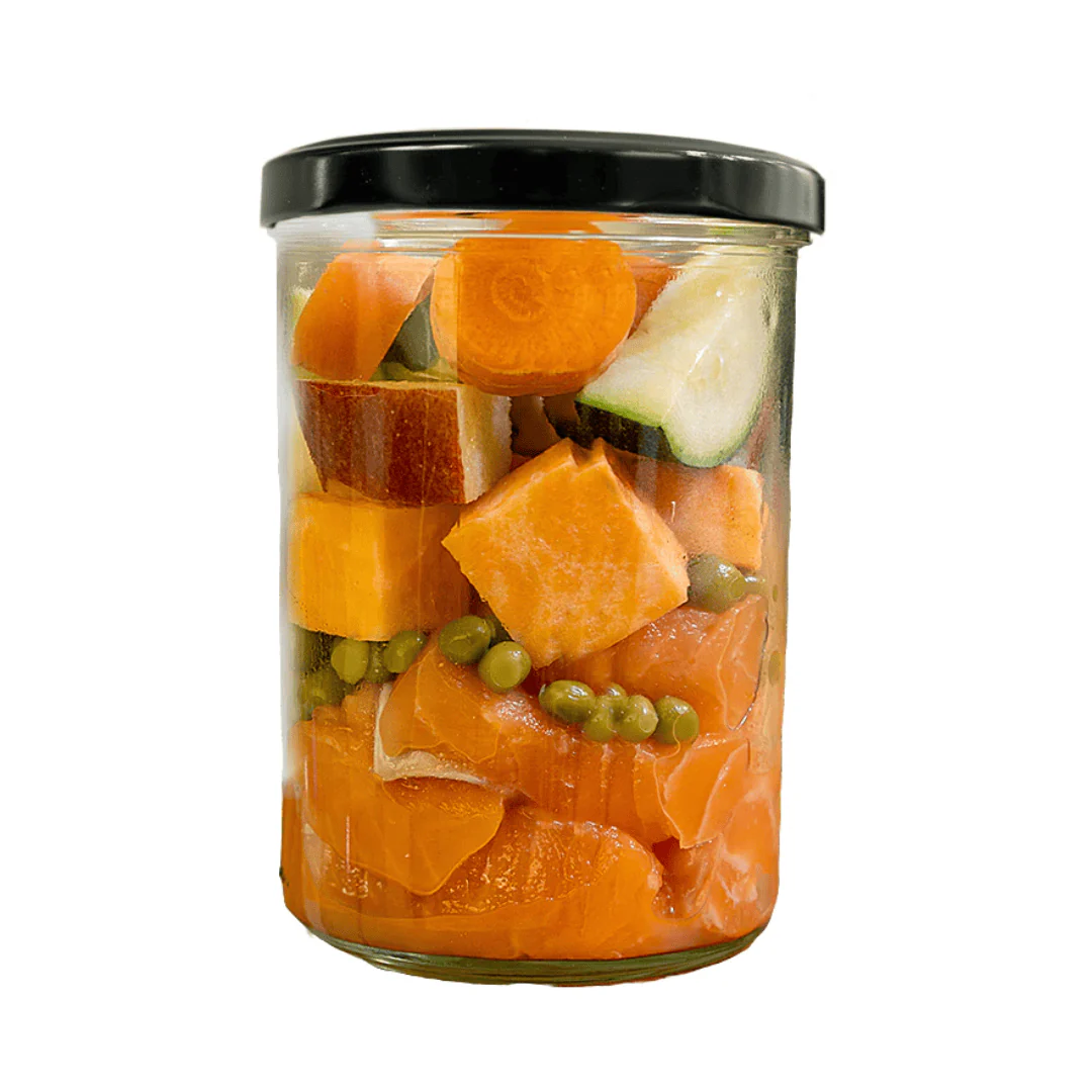 Fidelis Cooked Salmon Menu Wet Food Jar - Image 4