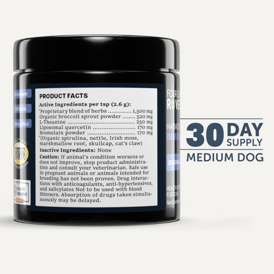 Four Leaf Rover - Harmony Seasonal Allergy Support - Image 7