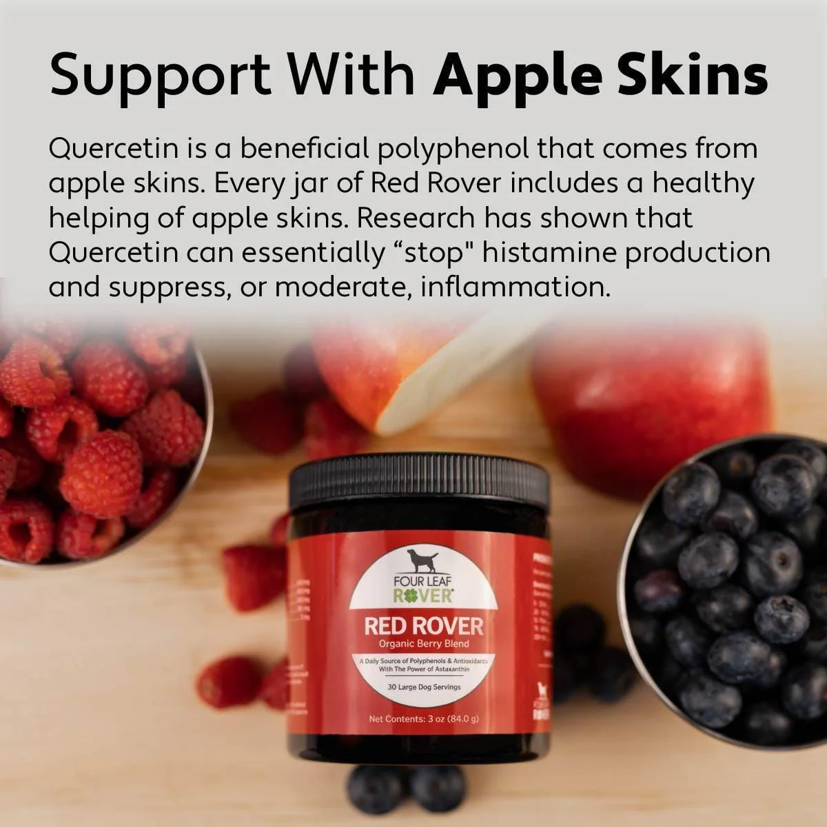 Four Leaf Rover - Red Rover - Organic Berry Blend - Image 9