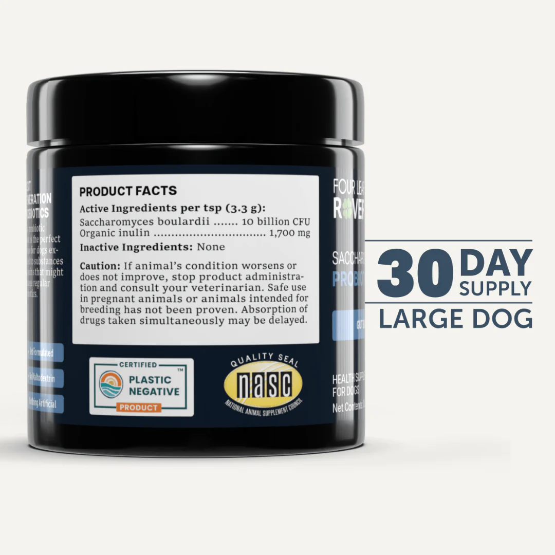 Four Leaf Rover - Saccharomyces Boulardii Yeast Probiotic - Image 7