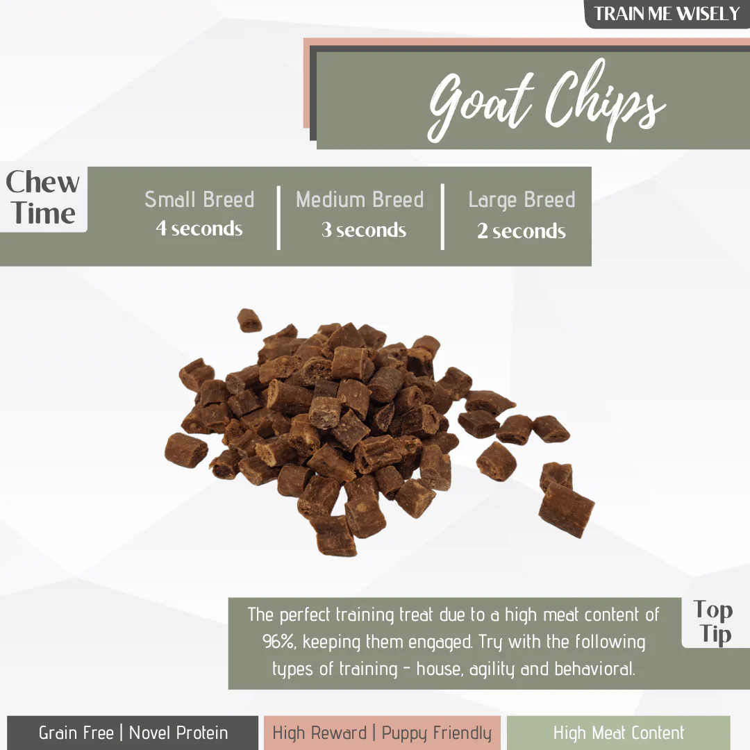 Goat Chips - Training Treats 100g - Image 4