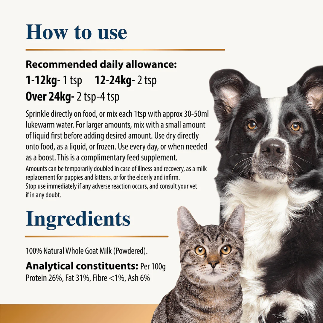 Karnlea Goat Milk Powder for Dogs and Cats - Image 5
