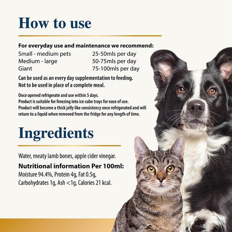 Karnlea Lamb Bone Broth for Dogs and Cats - Image 4