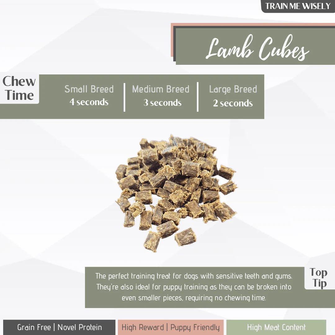 Lamb Cubes - Bitesize Treats 100g - Image 3