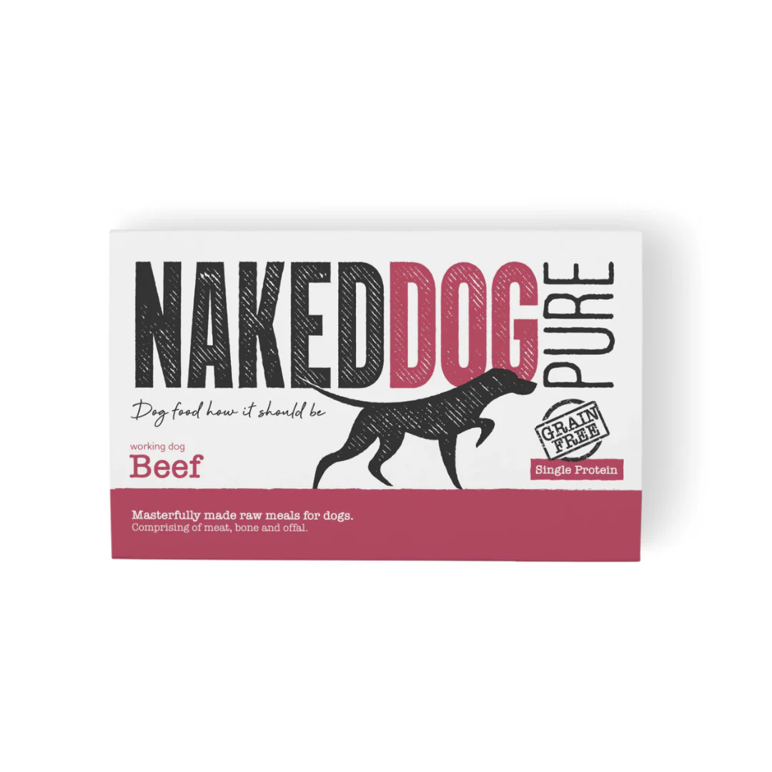 Naked Dog Raw Pure Beef 1kg - Image 3