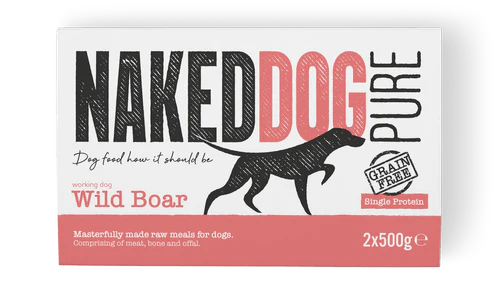 Naked Dog Raw Pure Wild Boar 1kg - Image 3