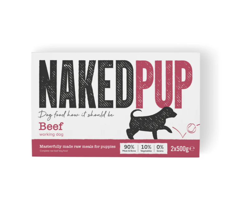 Naked Pup Raw Beef 1kg - Image 5