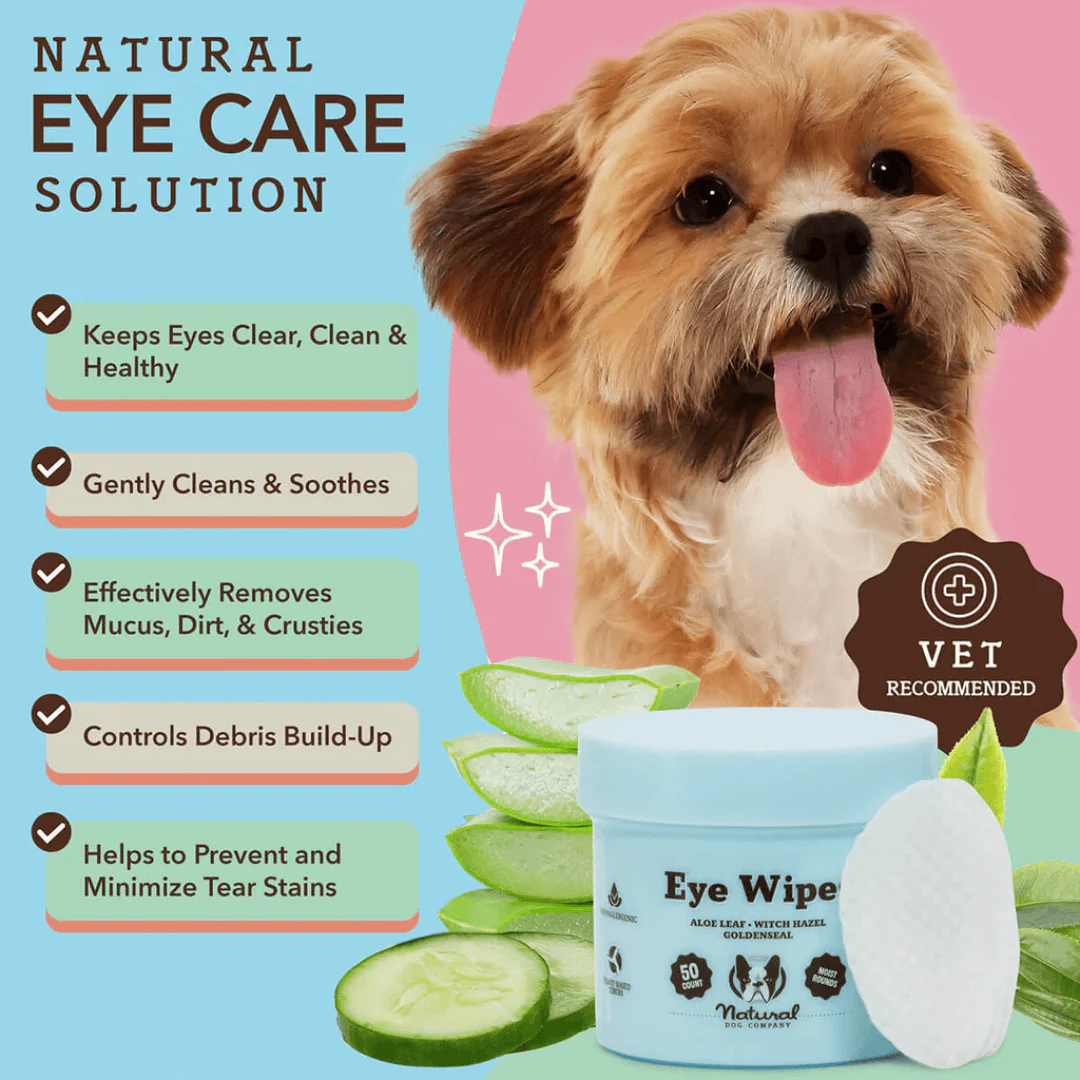 Natural Dog Company Eye Soother Wipes - Image 6