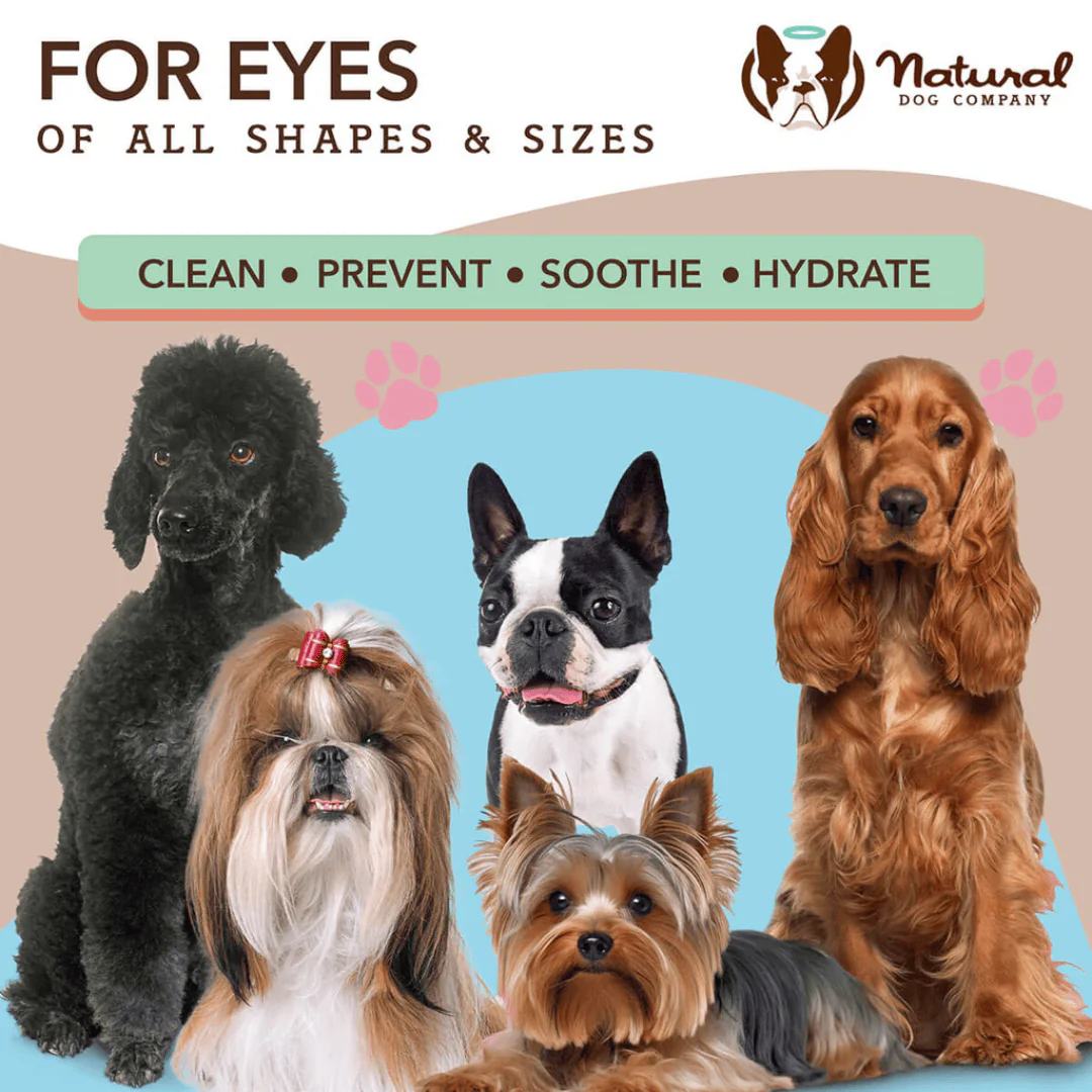 Natural Dog Company Eye Soother Wipes - Image 7