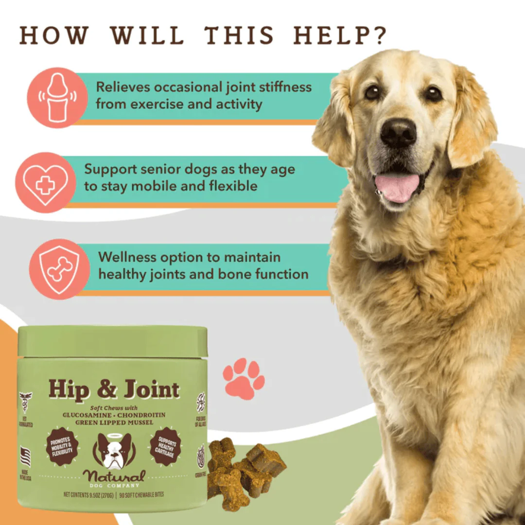 Natural Dog Company Hip and Joint Supplement Chews - Image 3