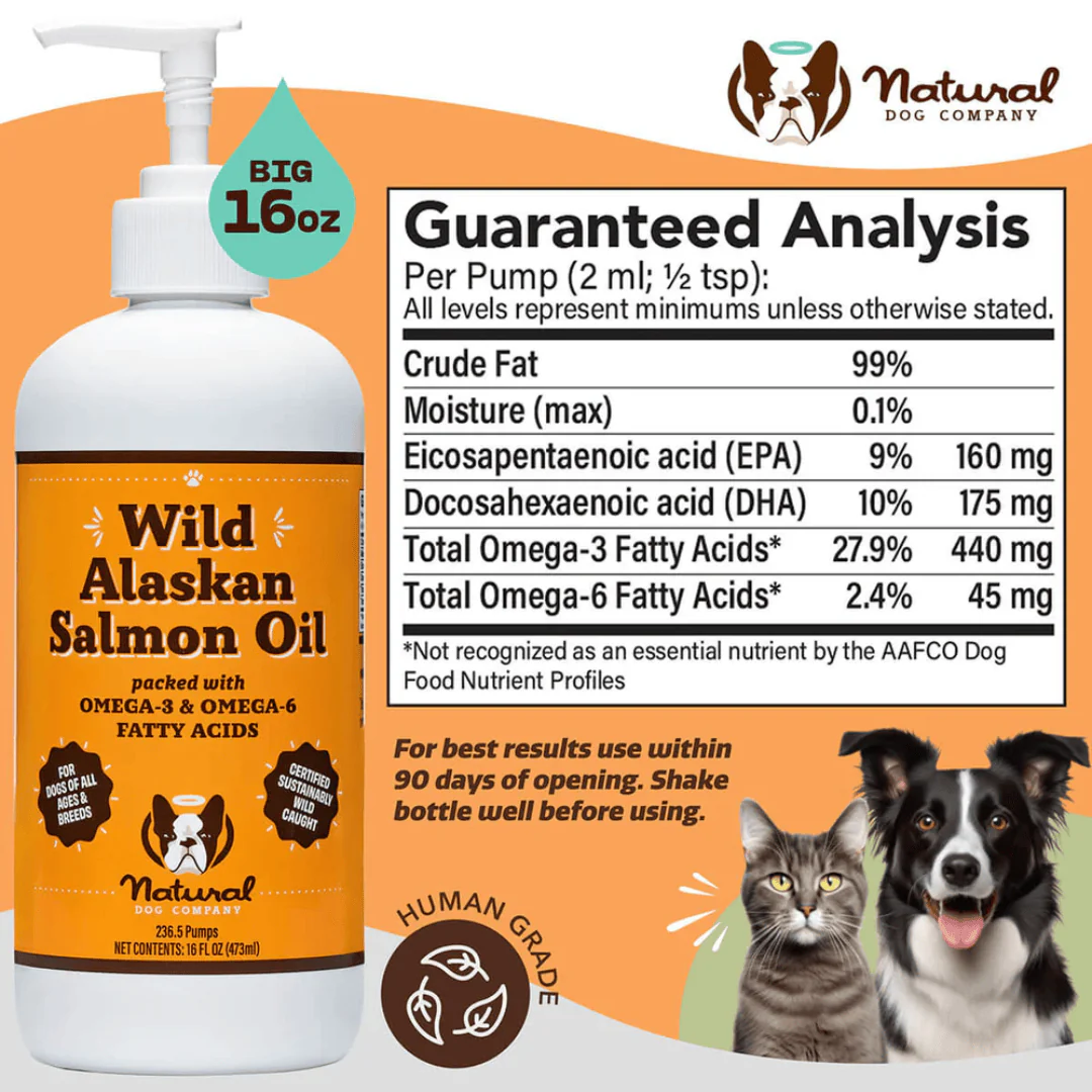 Natural Dog Company Wild Alaskan Salmon Oil - Image 5