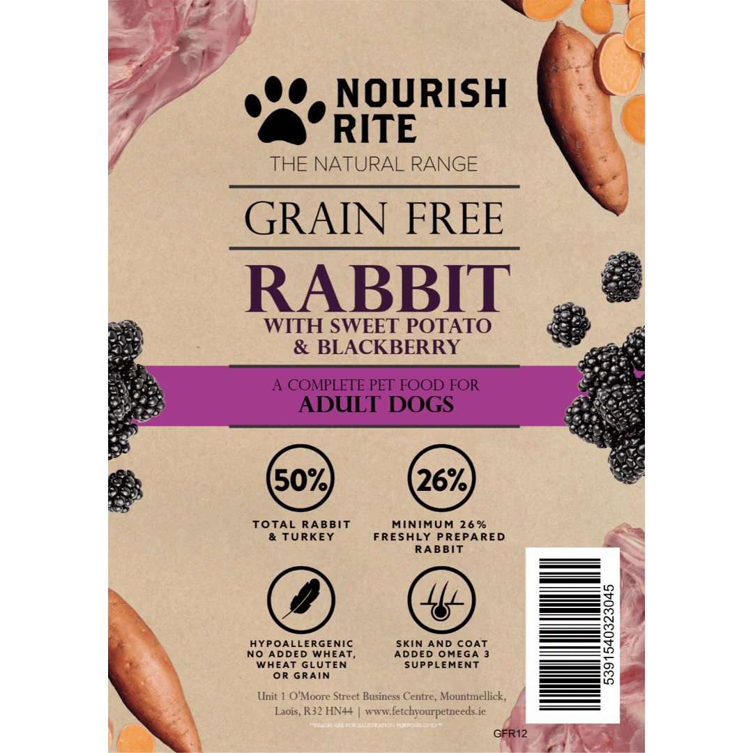 Nourish Rite Grain Free Adult - Rabbit - Image 3