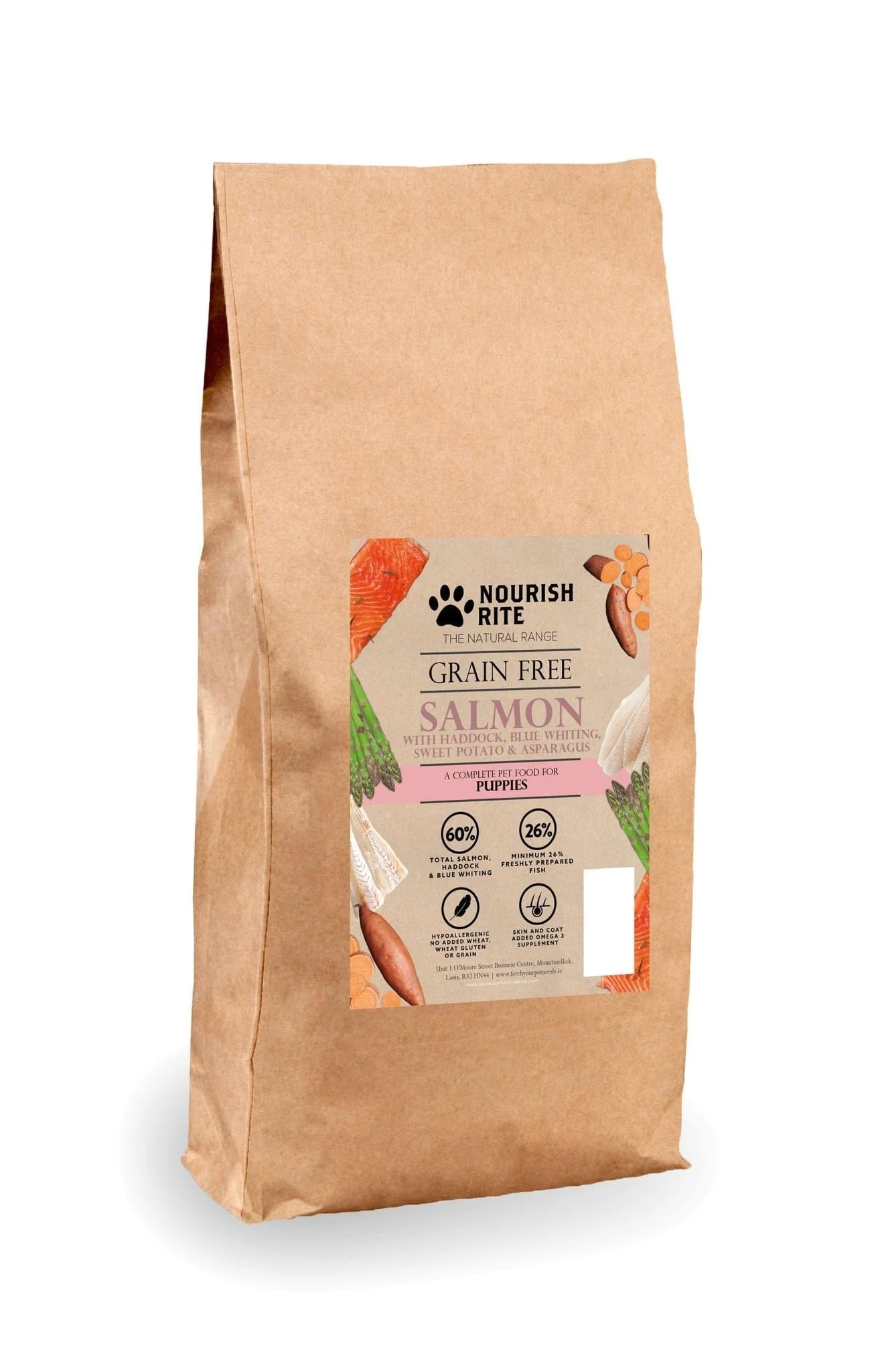 Nourish Rite Grain Free Puppy Food - Salmon - Image 3