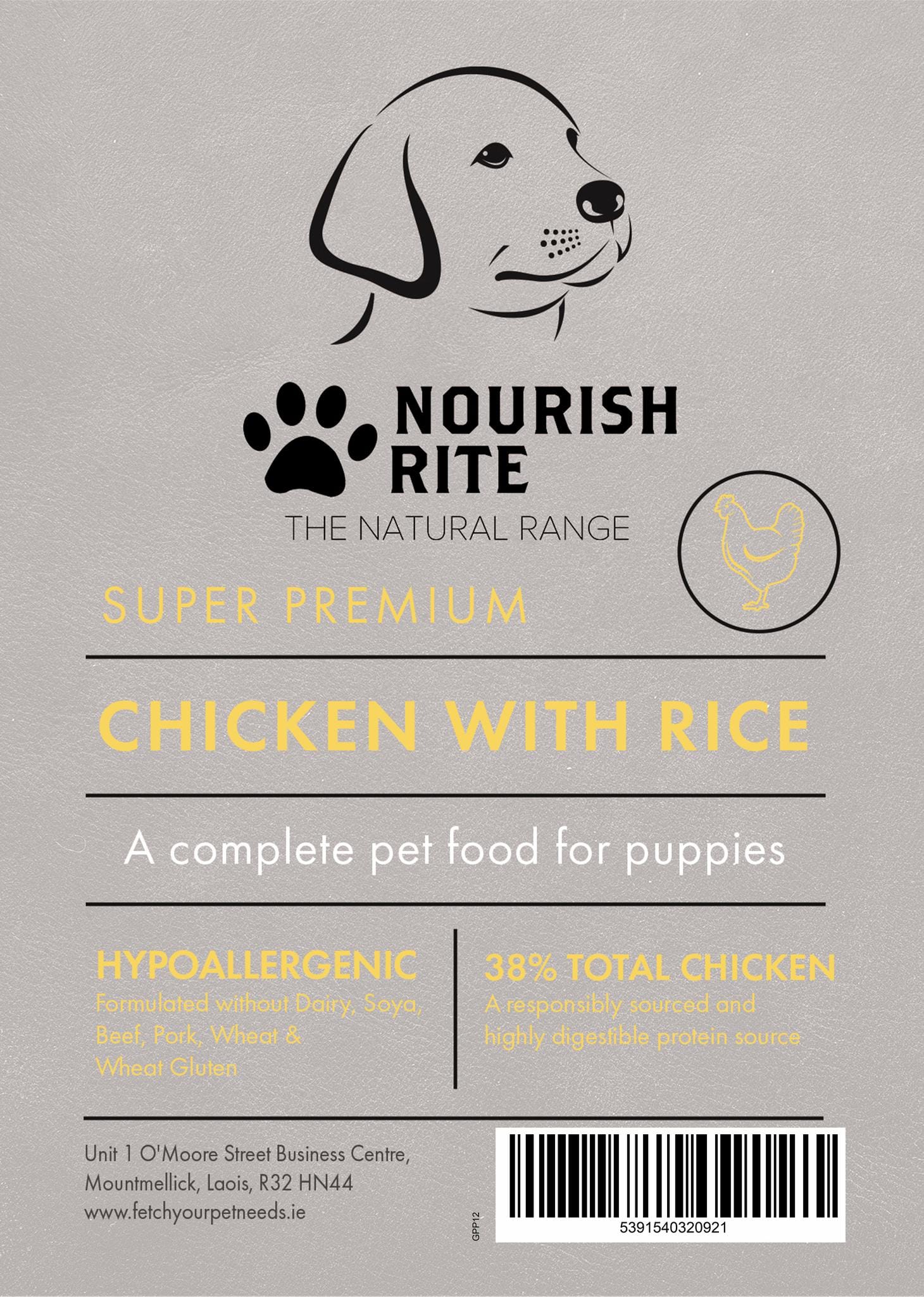 Nourish Rite  Premium Puppy Chicken and Rice - Image 4