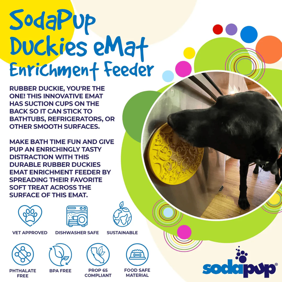 SodaPup Duckies eMat Enrichment Lick Mat - Image 4