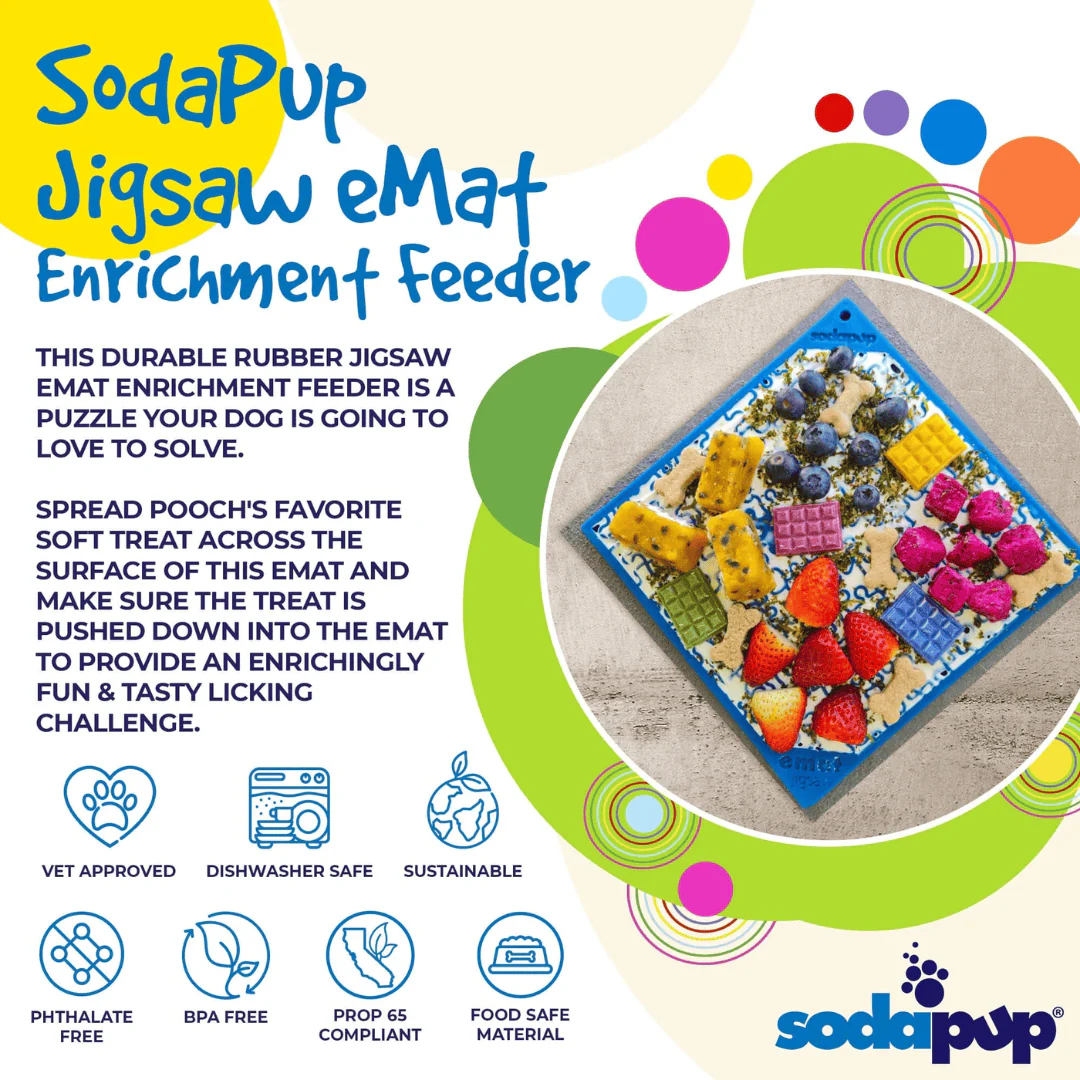 SodaPup Jigsaw Enrichment Lick Mat - Image 4